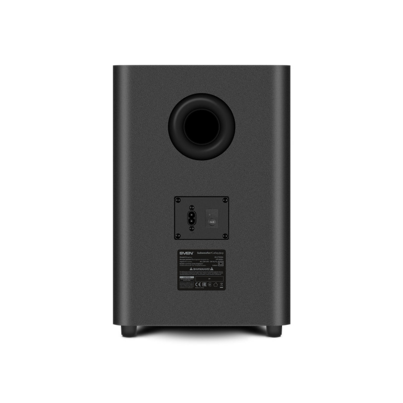 SVEN Soundbar SB-2700DA with wireless subwoofer, 450 W, 275W + 7*25W (5.1.2), DolbyAtmos, Bluetooth, HDMI, USB,