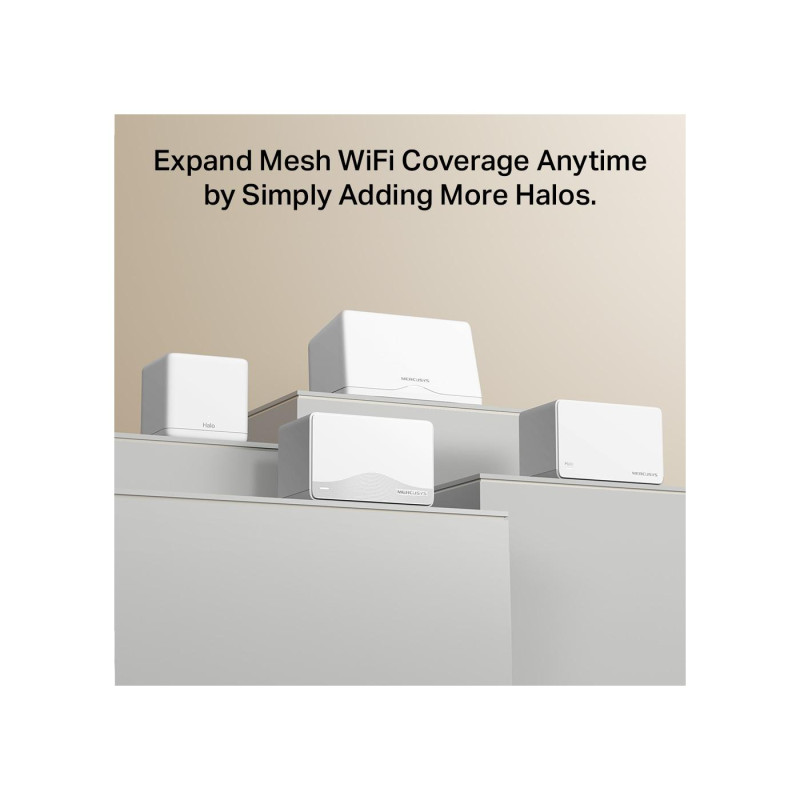 MERCUSYS Halo H25BE (2-pack), Alb