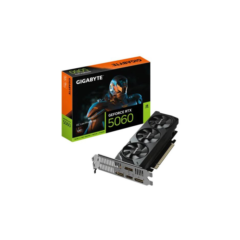 Видеокарта Gigabyte GeForce RTX 5060 OC Low Profile 8G