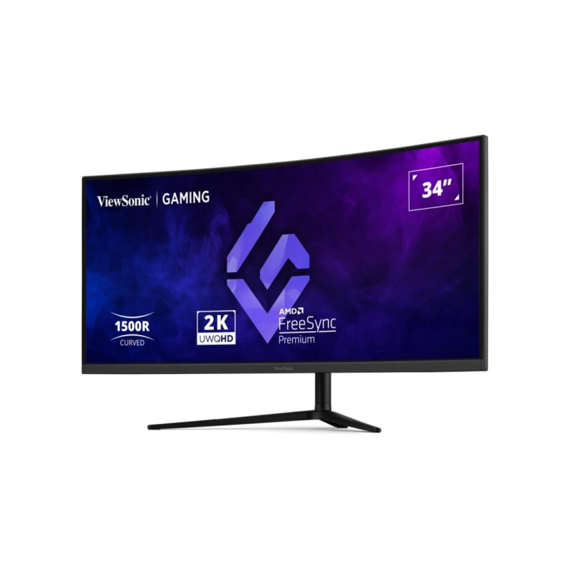 Монитор VIEWSONIC VX3418C-2K, Curved, Black