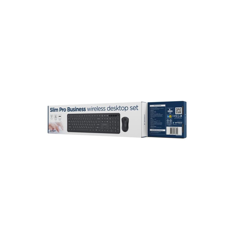 GEMBIRD KBS-WPS-01-CYRL, Negru