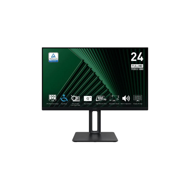 Монитор MSI PRO MP245PG, Black