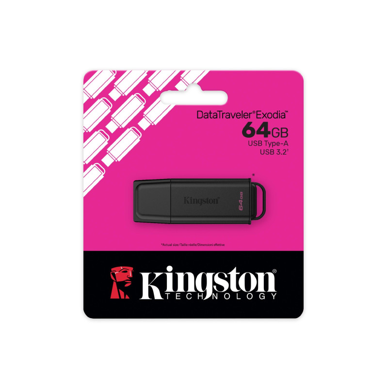 Kingston DataTraveler Exodia G2, Negru