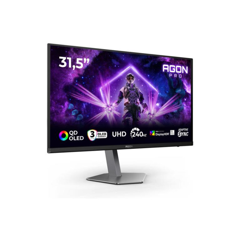AOC AG326UZD2, Negru