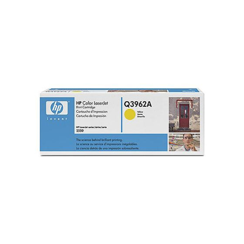 Лазерный картридж HP Q3962A for CLJ 2550, Yellow
