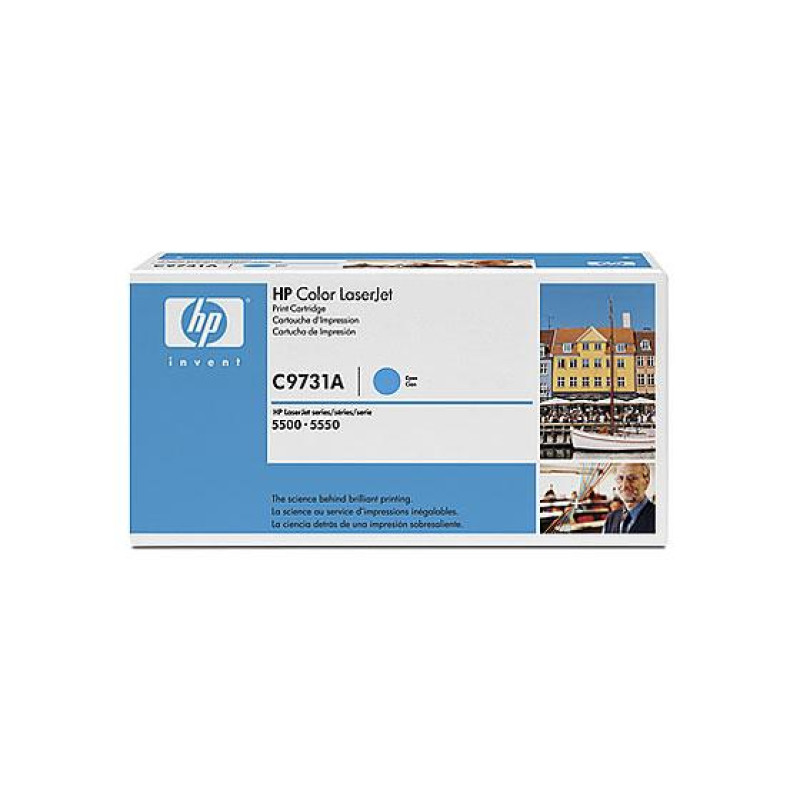Лазерный картридж HP 645A (C9731A) Cyan
