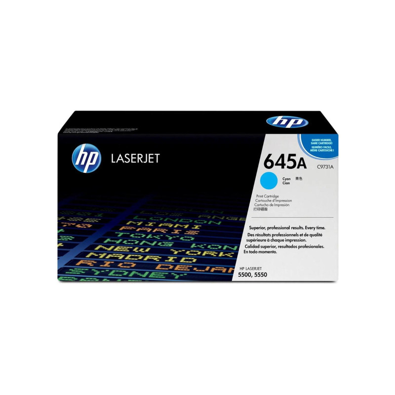 Лазерный картридж HP 645A (C9731A) Cyan