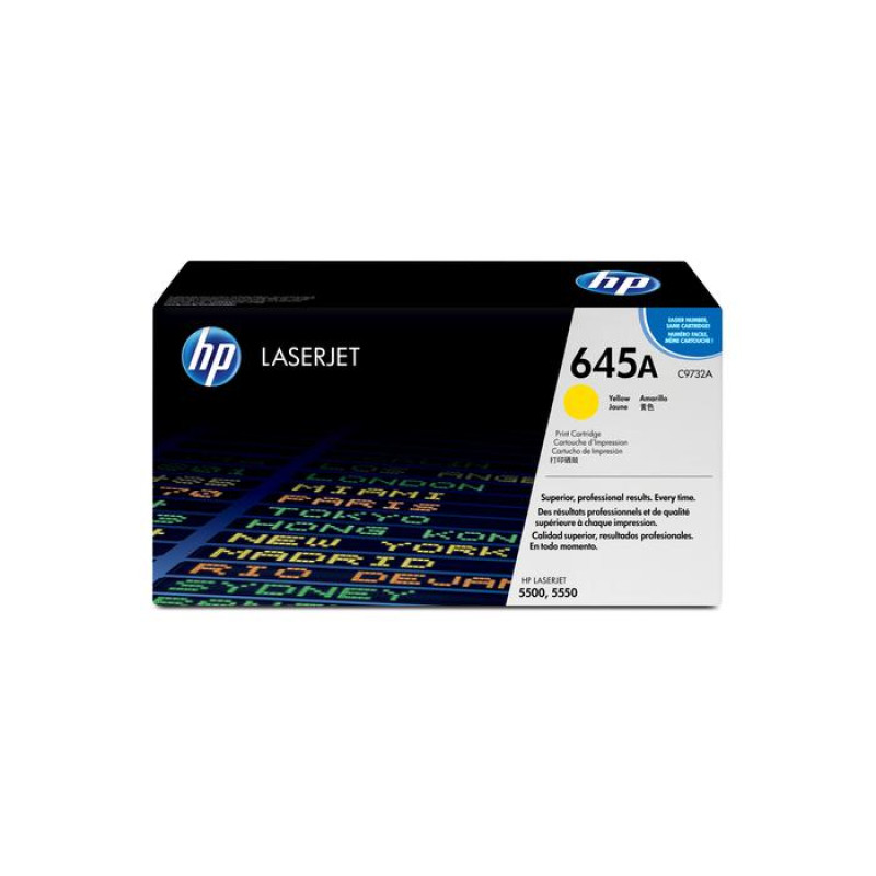 Лазерный картридж HP 645A (C9732A) Yellow