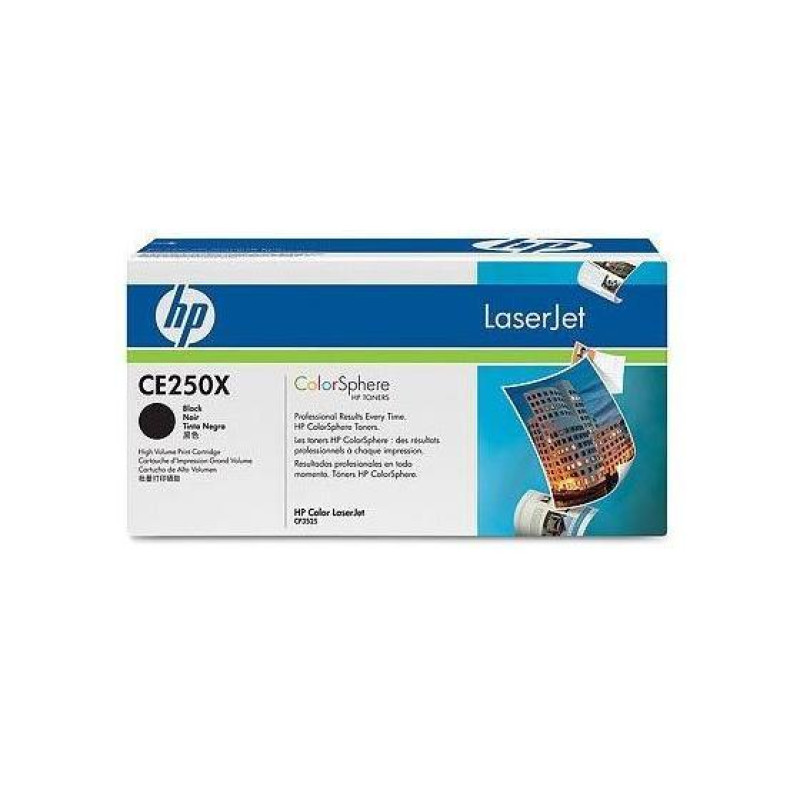 Лазерный картридж HP for CLJ CP3525, Black