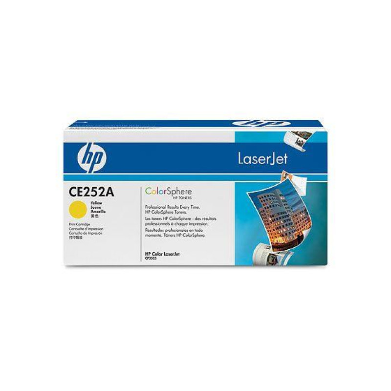 Лазерный картридж HP for CLJ CP3525, Yellow