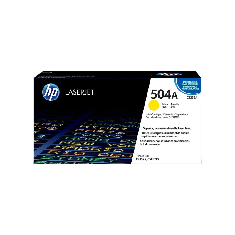 Лазерный картридж HP for CLJ CP3525, Yellow