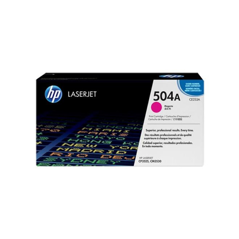 Лазерный картридж HP 504A (CE253A) Magenta