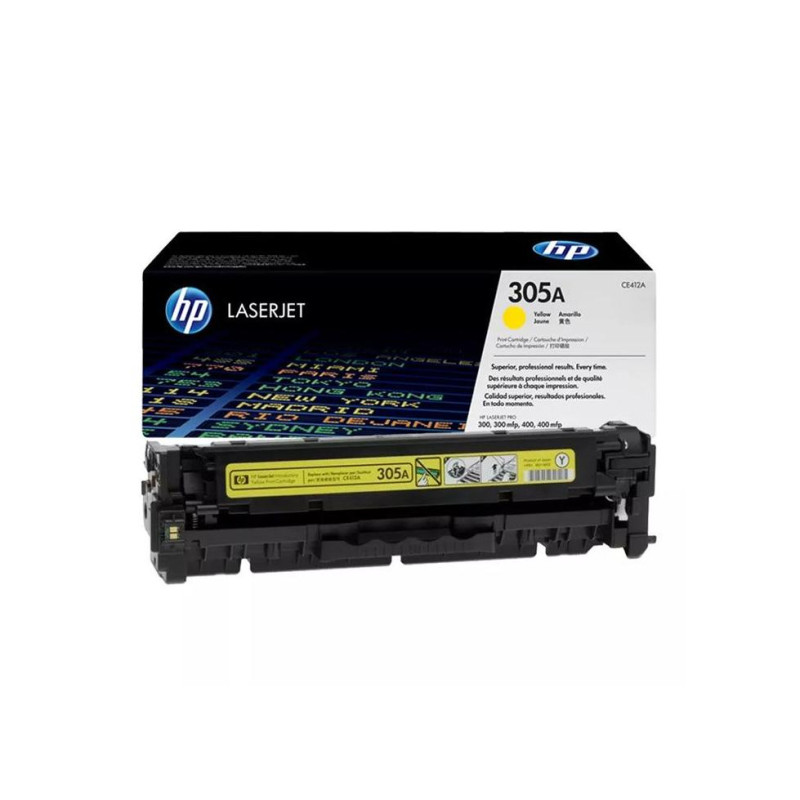Лазерный картридж HP 305A (CE412A) Yellow