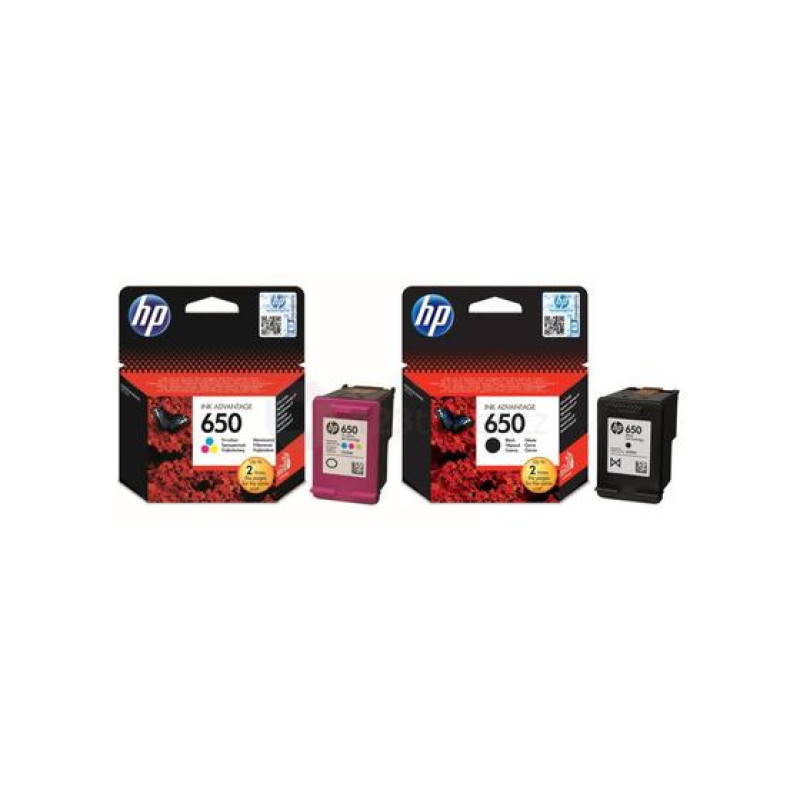 Картридж с чернилами HP 650 (CZ101AE) Black
