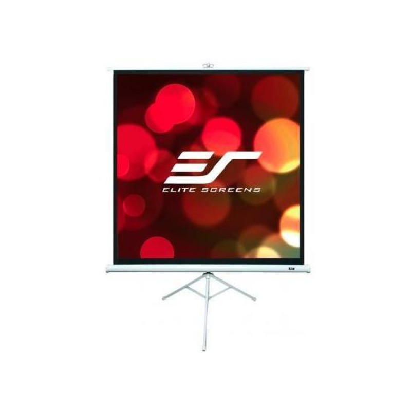 Elite Screens 113"(1:1) 203,2x203,2cm Tripod Series Pull Up, White