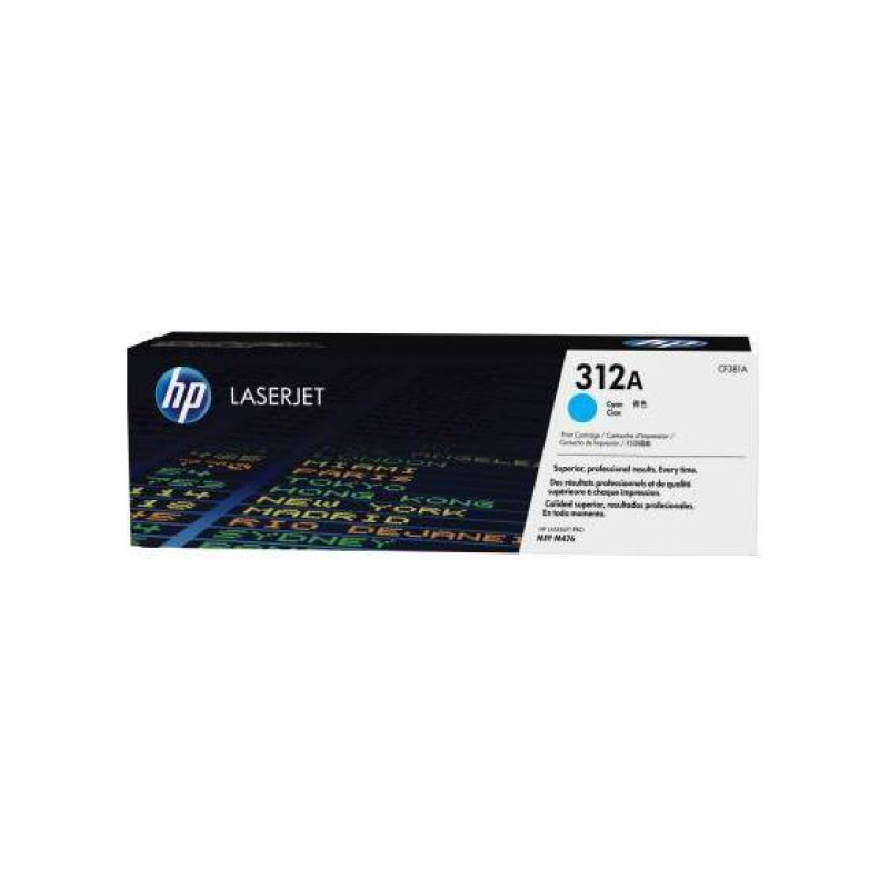 Лазерный картридж HP 312A, Cyan