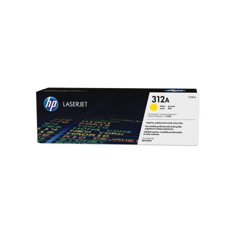 Лазерный картридж HP 312A, Yellow