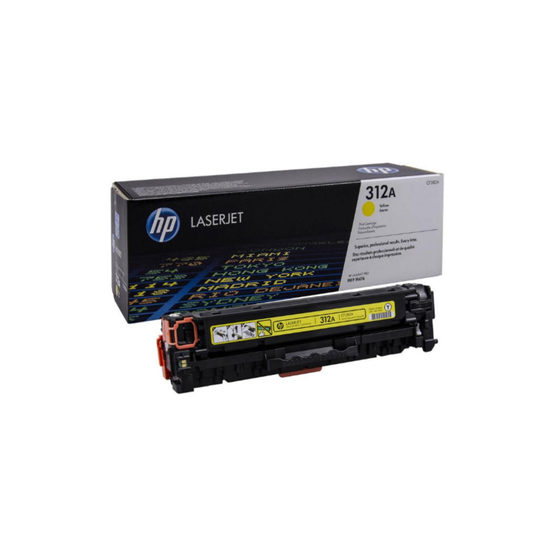 Лазерный картридж HP 312A, Yellow
