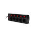 Сетевой фильтр Sven SF-05PL, Black, SV SF-05PL_3.0m_B