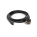 3 м, кабель HDMI-DVI, Brackton Basic DHD-SKB-0300.B