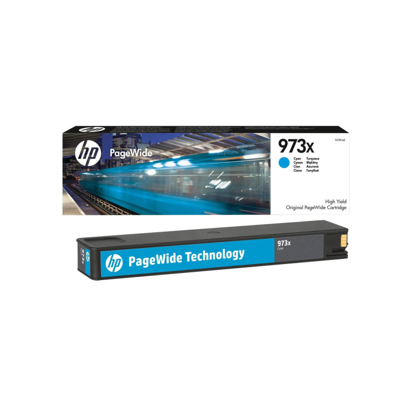 Картридж с чернилами HP 973X (F6T81AE) Cyan