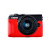 Plastic Face Jacket Canon EH31-FJ RED for EOS M100, M200