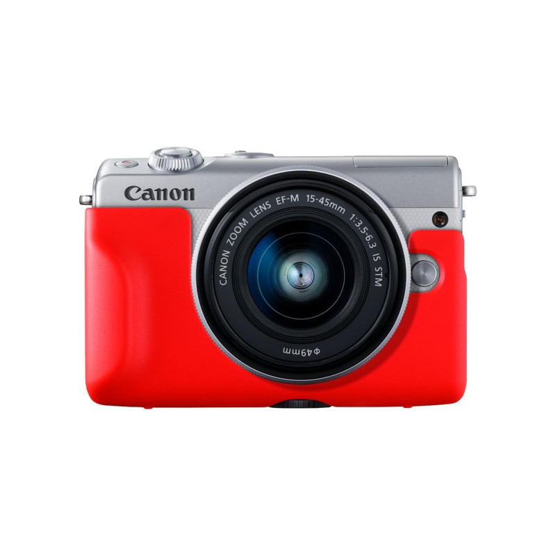 Plastic Face Jacket Canon EH31-FJ RED for EOS M100, M200