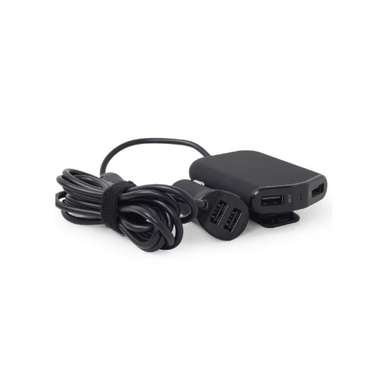 EnerGenie EG-4U-CAR-01, черный