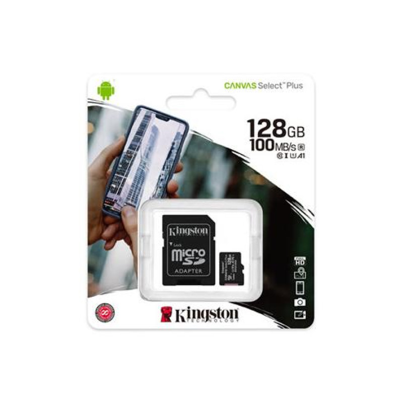 Kingston Canvas Select Plus, черный