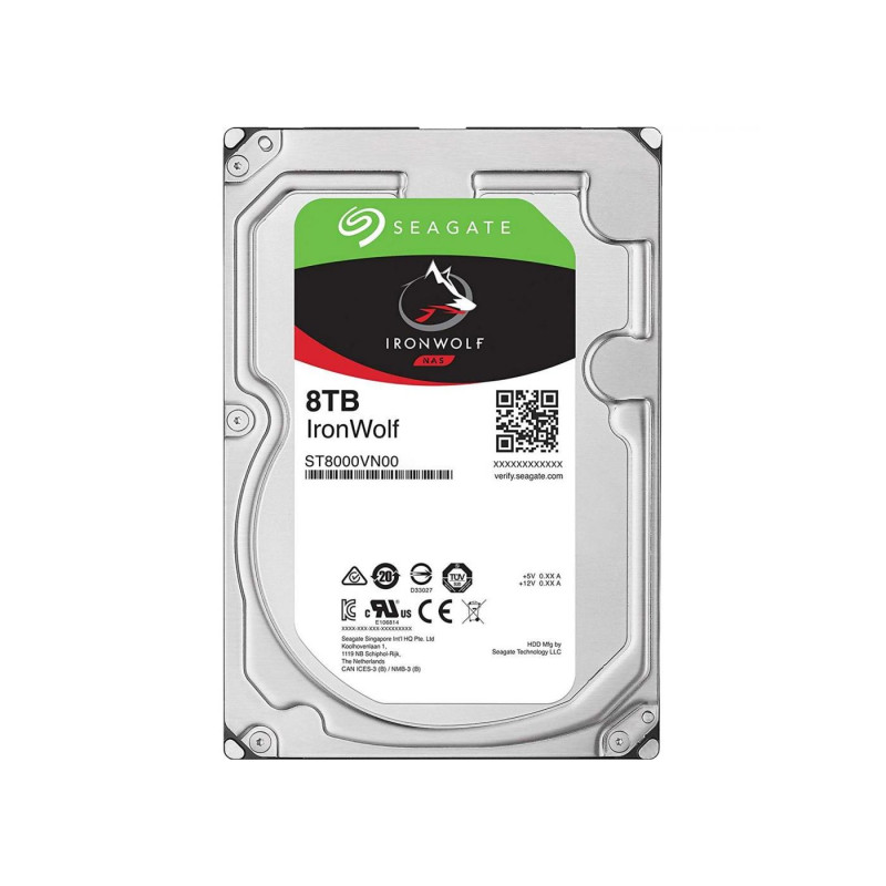 HDD 8.0TB Seagate ST8000VN004 IronWolf NAS