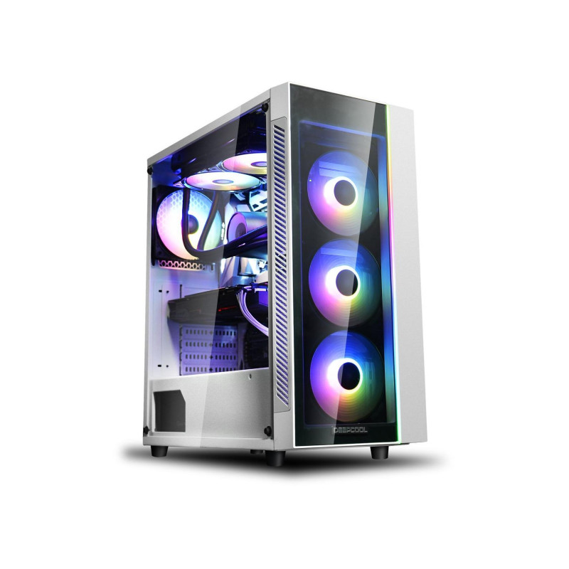 Carcasa PC Deepcool Matrexx 55 V3 ADD-RGB 3F, White