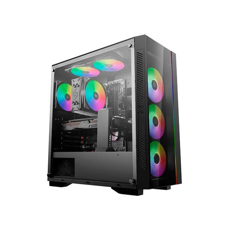 Carcasa PC Deepcool Matrexx 55 V3 ADD-RGB 3F, Black