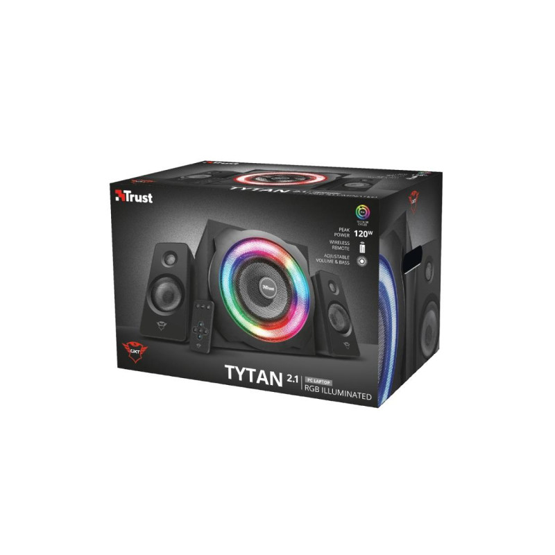 Колонка Trust GXT 629 Tytan RGB Illuminated, Black