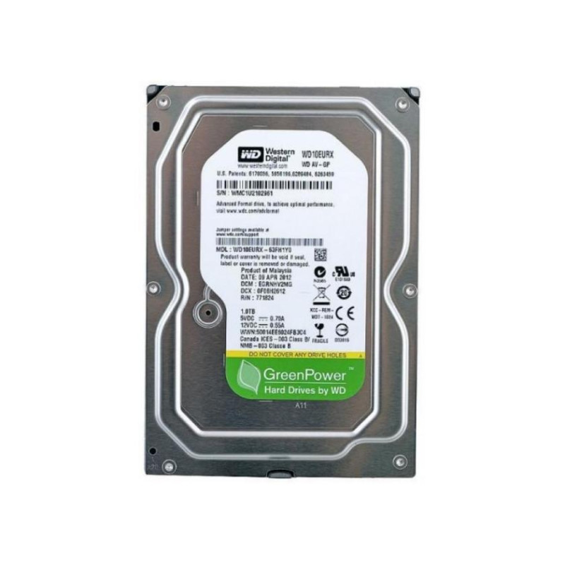 Жесткий диск 1.0TB Western Digital WD10EURX AV-GP