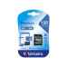 Карта памяти MicroSD 128GB Verbatim Premium microSDXC, + SD adapter