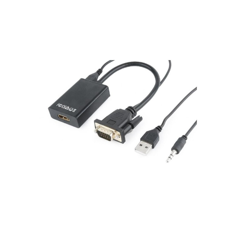 Gembird A-VGA-HDMI-01, черный