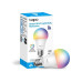 TP-LINK Tapo L530E, умная светодиодная лампа Wi-Fi RGB E27 с регулировкой яркости, RGB, цветовая температура 2500K-6500K, номинальная мощность 8,7 Вт, 806 люмен, 15 000 часов, угол раскрытия луча 220°, дистанционное управление по Wi-Fi, регулировка яркост