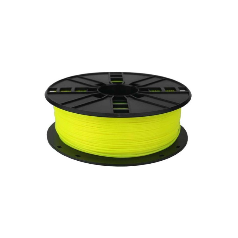Пластик Gembird PLA+, желтый, 1,75 мм, 1 кг