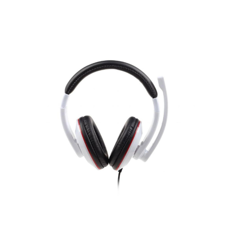 Наушники Gembird MHS-001-GW, Glossy White