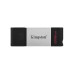 USB Stick 256GB Kingston DataTraveler 80, Black/Silver