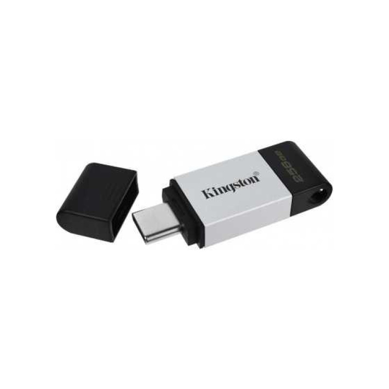 USB Stick 256GB Kingston DataTraveler 80, Black/Silver