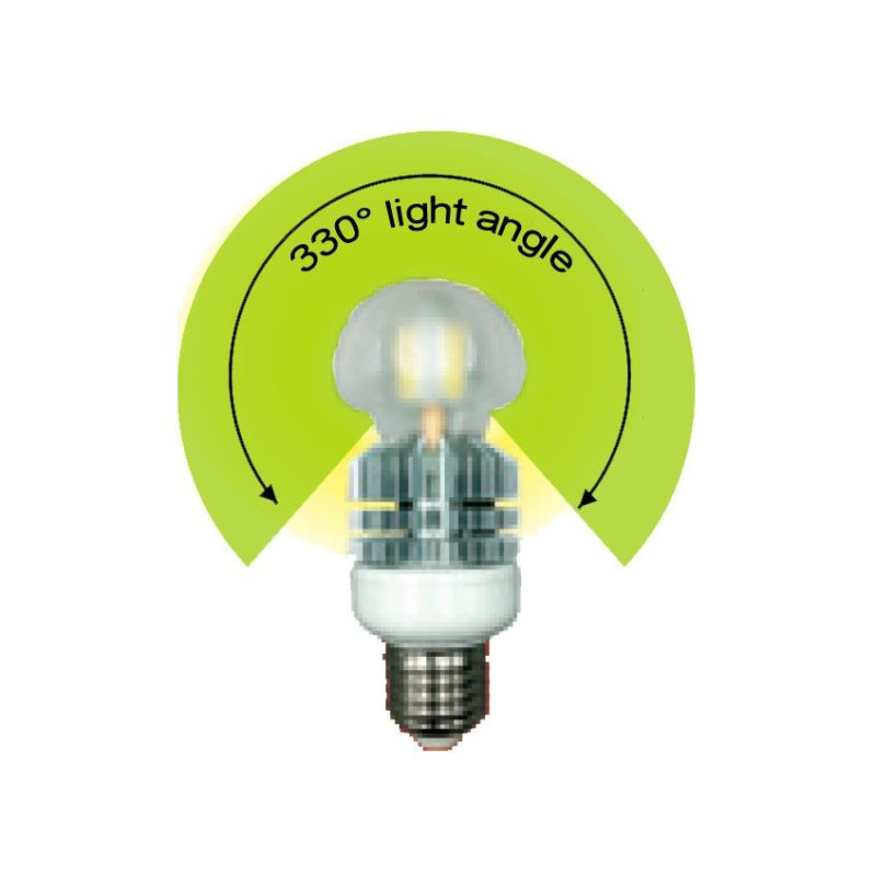 Светодиодная лампа Gembird EG-LED1027-01, E27, 10 Вт, 2700 К, 1350 Лм, CRI> 80 (84 - 86)