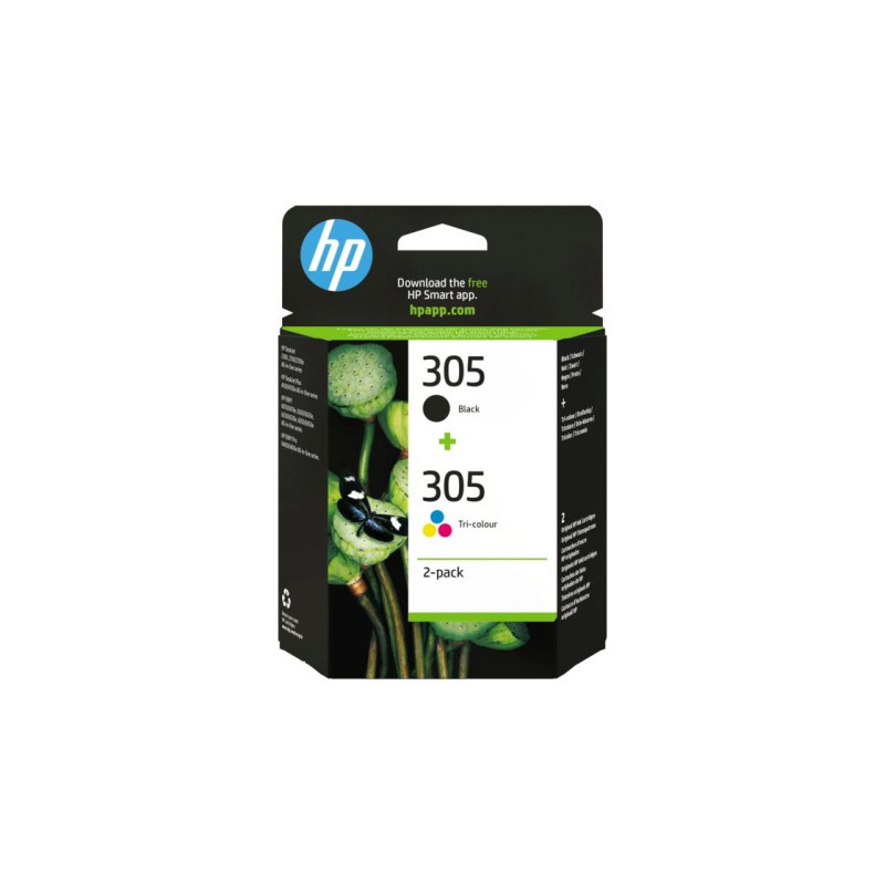 Картридж с чернилами HP 305 (6ZD17AE) Black/Tri-colour