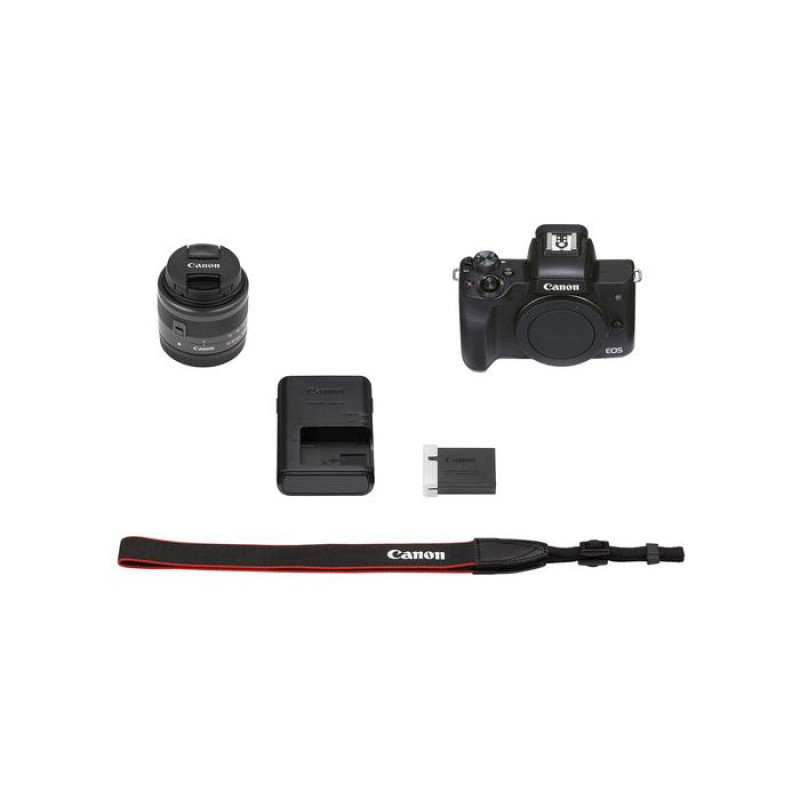 DC Canon EOS M50 Mark II, Black DC Canon EOS M50 Mark II, Black
