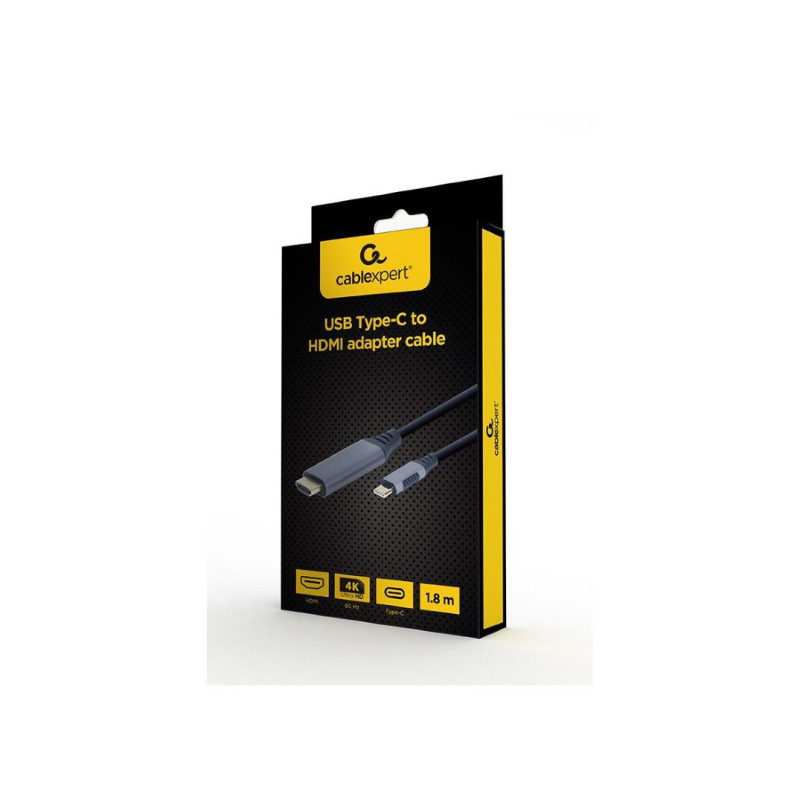 Cablexpert CC-USB3C-HDMI-01-6, «серый космос»