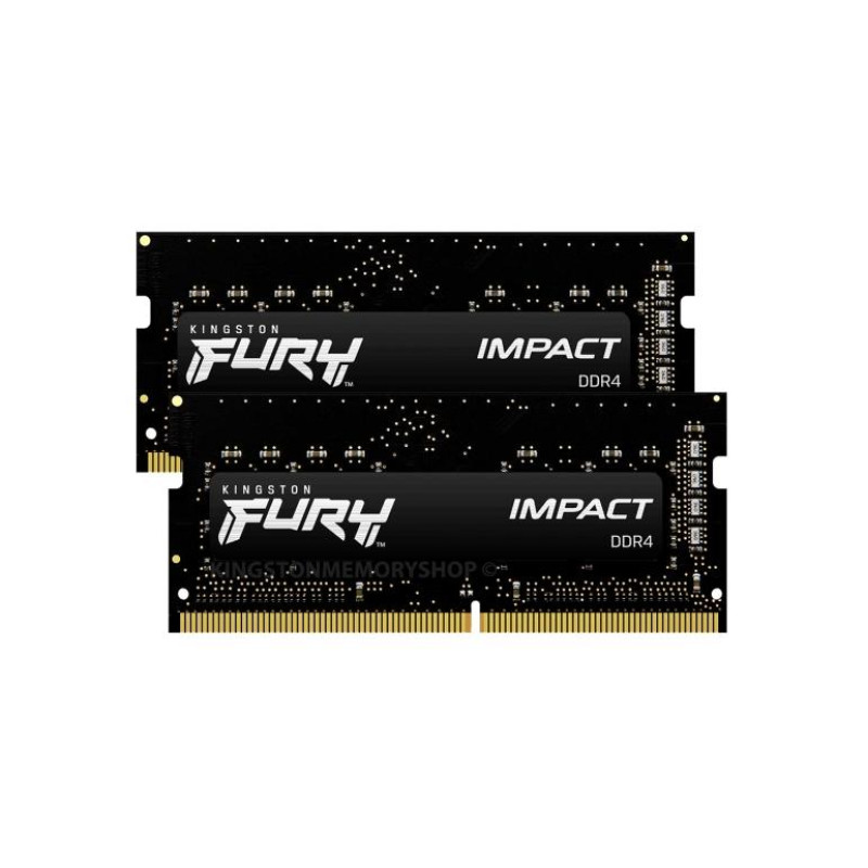 Оперативная память SODIMM DDR4 16GB (Kit of 2x8GB) Kingston Fury Impact