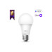 TP-LINK Tapo L520E, интеллектуальная светодиодная лампа Wi-Fi E27 с регулировкой яркости, белая, цветовая температура 4000 К, номинальная мощность 8 Вт, 806 люмен, 15 000 часов, угол луча 220°, дистанционное управление по Wi-Fi, регулировка яркости, голос