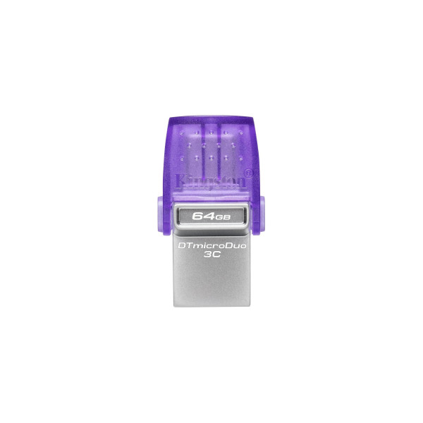 USB Stick 64GB Kingston DataTraveler microDuo 3C G3, Purple