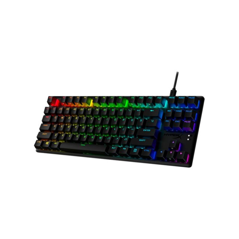 Клавиатура HyperX Alloy Origins Core PBT, EN/RU, Black, 639N7AA#ACB