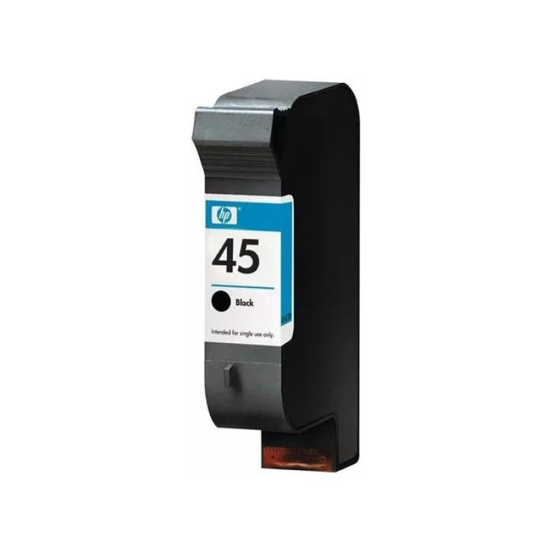 Черный картридж HP 45A
